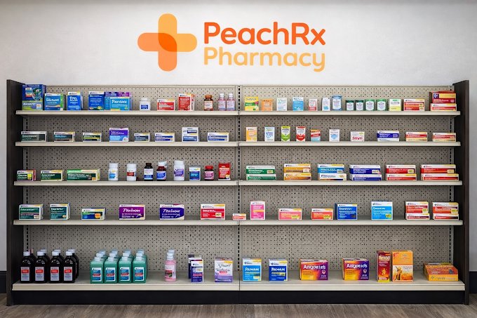 Pharmacy team assisting patients